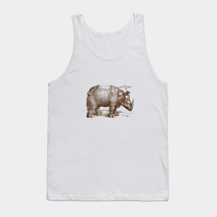 Albrecht Durer's Rhinoceros Tank Top